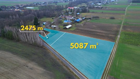 2 działki obok siebie, MPZP + WZ, Lipnica