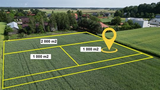 Atrakcyjna Działka Budowlana Wilczyn 1 000 m2