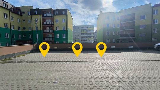 Do sprzedania 3 miejsca postojowe w Białej Podl. Do sprzedania 3 miejsca postojowe w Białej Podl.