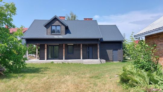 Dom w stylu skandynawskim w Hrudzie Dom w stylu skandynawskim w Hrudzie