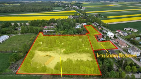 Dwie działki przemysłowa i budowlana - Podedwórze Dwie działki przemysłowa i budowlana - Podedwórze