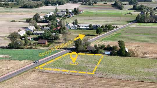 Działka 2000m² z wz w Brzostówcu k. Radzynia Podl. Działka 2000m² z wz w Brzostówcu k. Radzynia Podl.