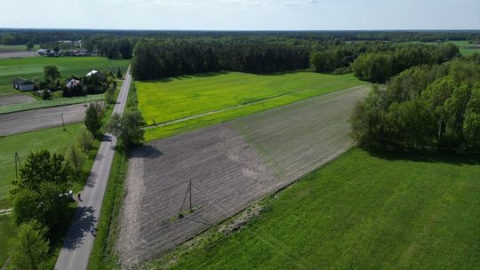 Działka 3000 m2 w Łomazach