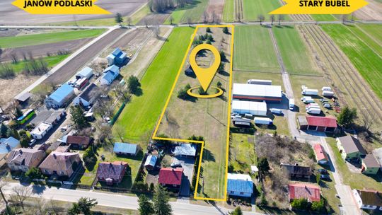 Działka 8818 m² w Starych Buczycach