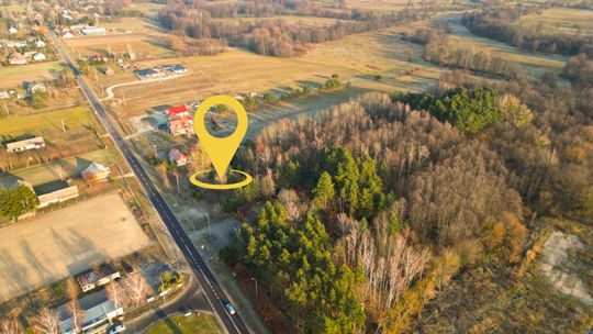 Działka budowlano-leśna w Lisznej, gm. Sławatycze