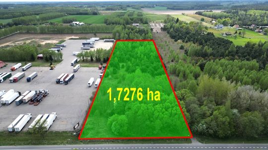 Działka przemysłowa Horbów Kolonia 1,7276 ha