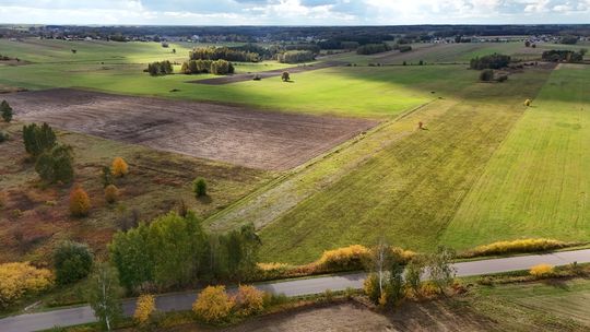 Działka rolna 1,08 ha z dojazdem z 2 stron – Parysów
