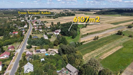 Działka rolno- budowlana w Dobratyczach Działka rolno- budowlana w Dobratyczach