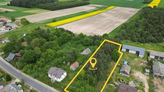 Działka Siedliskowa w Ruskowie 2791 m2 Działka Siedliskowa w Ruskowie 2791 m2