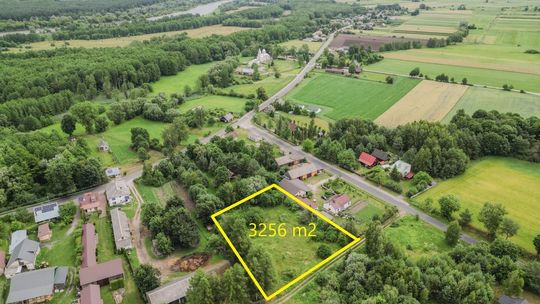 Działka w Gnojnie z wydanymi warunkami zabudowy Działka w Gnojnie z wydanymi warunkami zabudowy