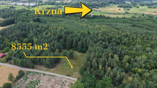 DZIAŁKA W MALOWEJ GÓRZE – 8555 m² DZIAŁKA W MALOWEJ GÓRZE – 8555 m²