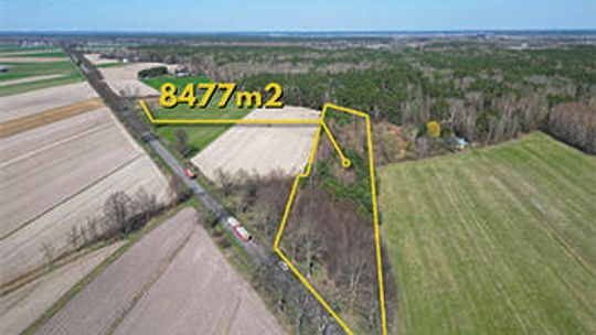 Działka z możliwością zabudowy w Tucznej