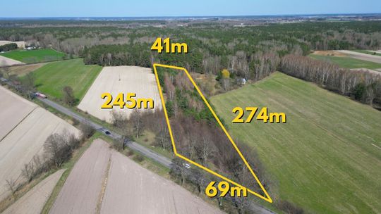 Działka z możliwościa zabudowy w Tucznej + las Działka z możliwościa zabudowy w Tucznej + las