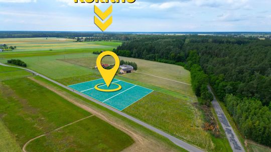 Działki 1482 m² z WZ – spokojna okolica Działki 1482 m² z WZ – spokojna okolica