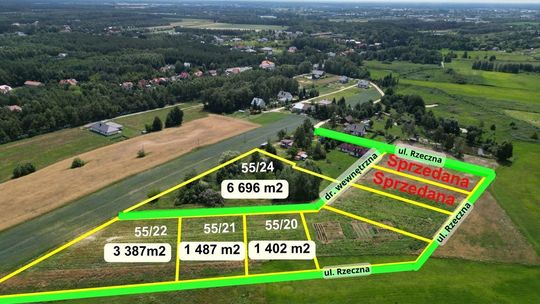 Działki budowlane Grabanów, 100 zł/m2 Działki budowlane Grabanów, 100 zł/m2