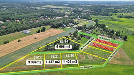 Działki budowlane Grabanów, 100 zł/m2 Działki budowlane Grabanów, 100 zł/m2