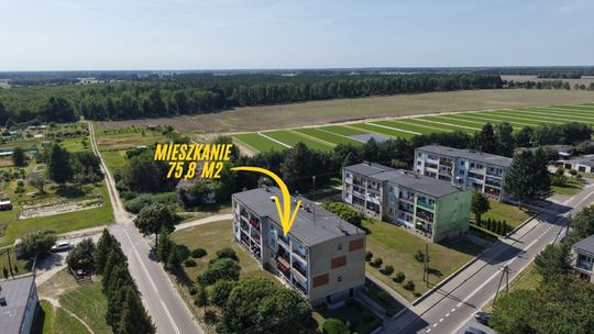 Na sprzedaż 75m2 mieszkanie w gminie Kodeń