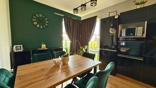 Nowoczesny segment o powierzchni 74,10 m² z działką 100m², położony w spokojnej miejscowości Tuliłów (gm. Międzyrzec Podlaski)