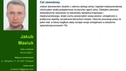 Poszukuję pracy
