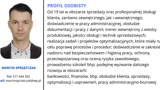 Poszukuję pracy