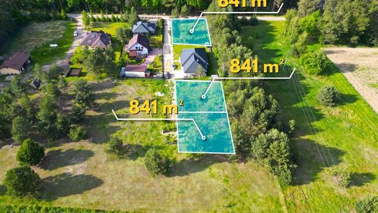 Rzeczyca – 3 działki do zabudowy mieszkaniowej Rzeczyca – 3 działki do zabudowy mieszkaniowej