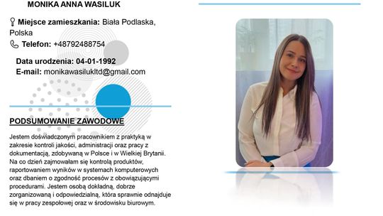 Szukam pracy