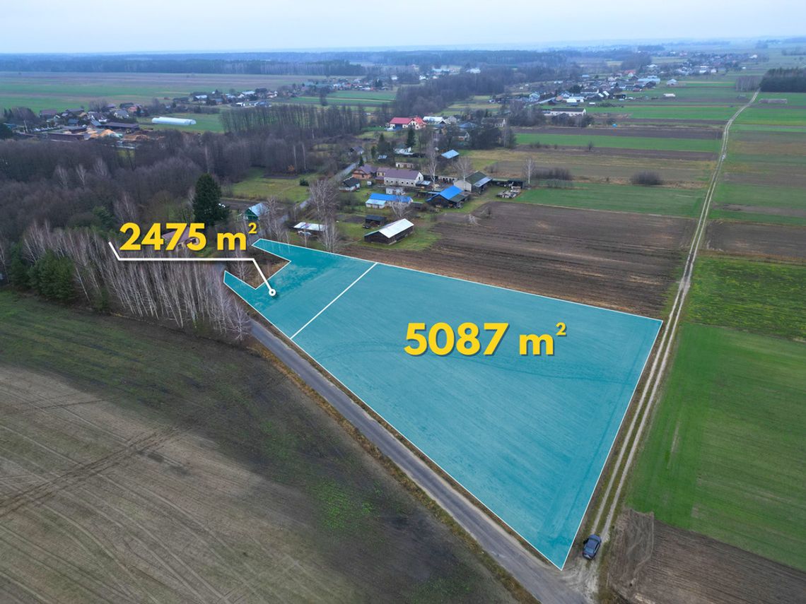 2 działki obok siebie, MPZP + WZ, Lipnica