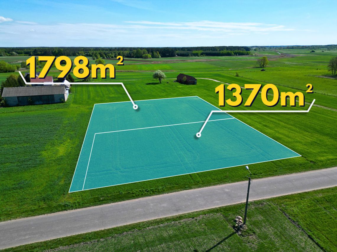 Dokudów – działki z mediami, idealne pod dom