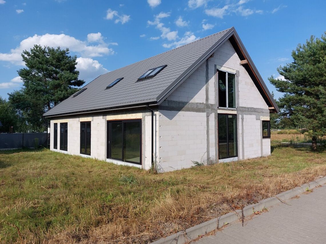 Dom w Sławacinku Starym – stan surowy zamknięty Dom w Sławacinku Starym – stan surowy zamknięty