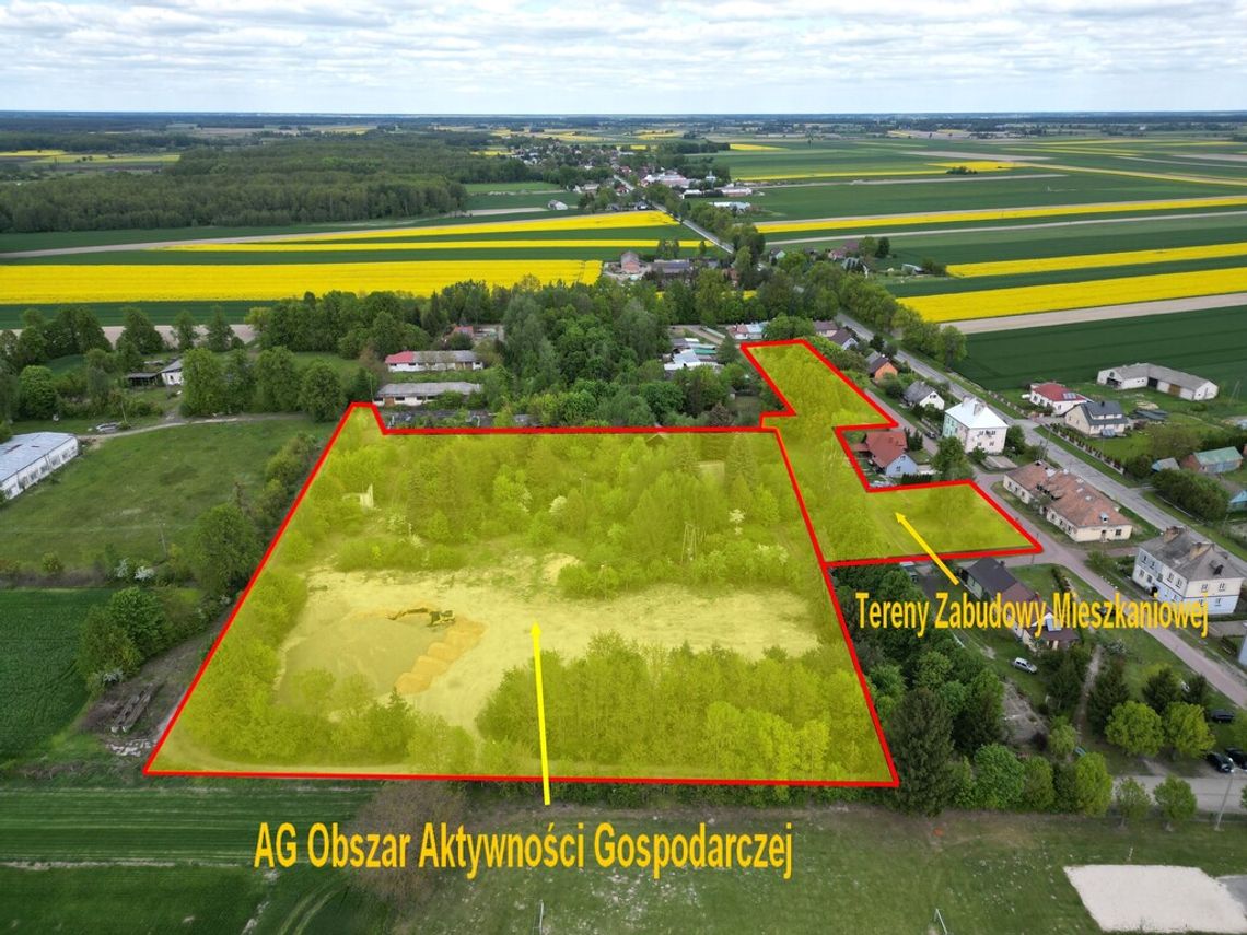 Dwie działki przemysłowa i budowlana - Podedwórze