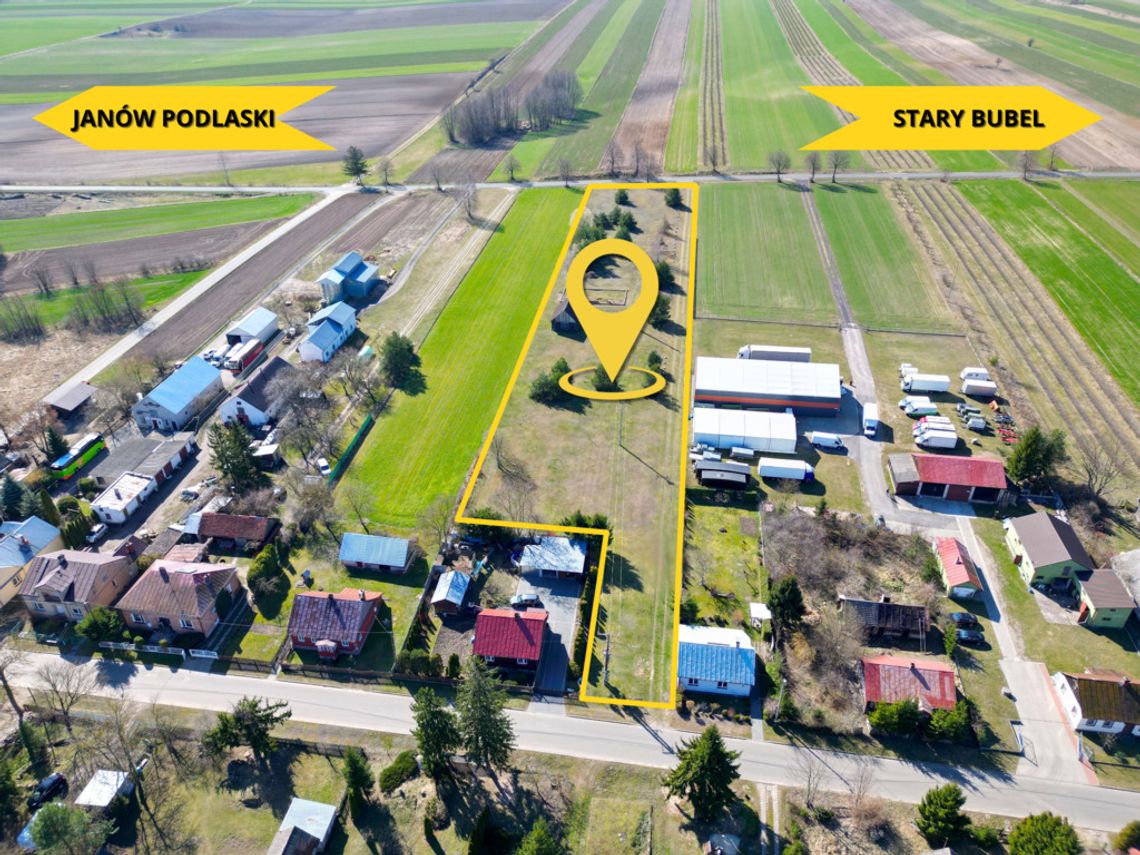 Działka 8818 m² w Starych Buczycach