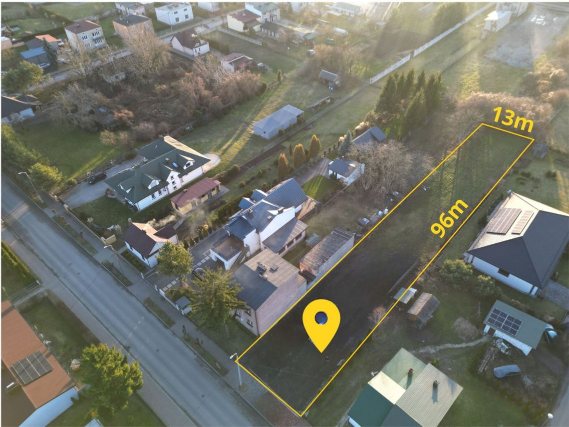 Działka budowlana przy ul. Sienkiewicza - Terespol