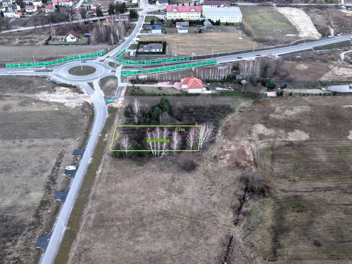 Działka budowlana w Ciciborze Dużym 1500m2 Działka budowlana w Ciciborze Dużym 1500m2