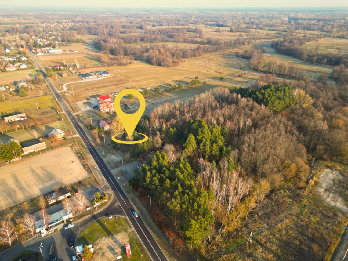 Działka budowlano-leśna w Lisznej, gm. Sławatycze