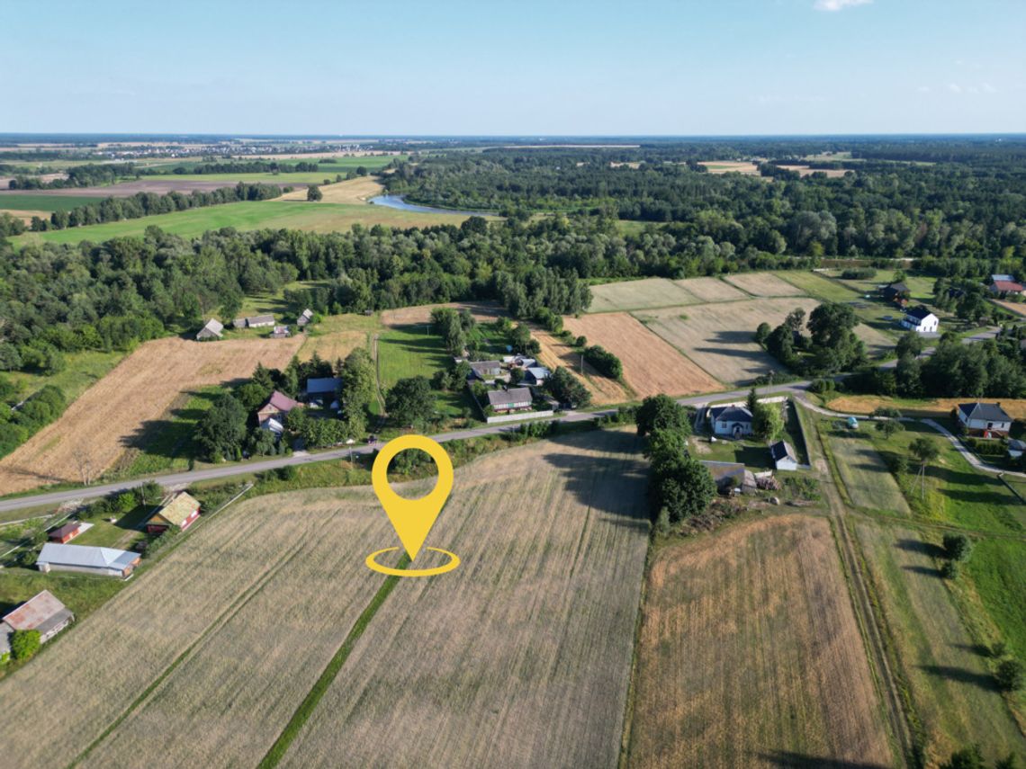 Działka o pow. 2,4 Ha w Okczynie gm Kodeń