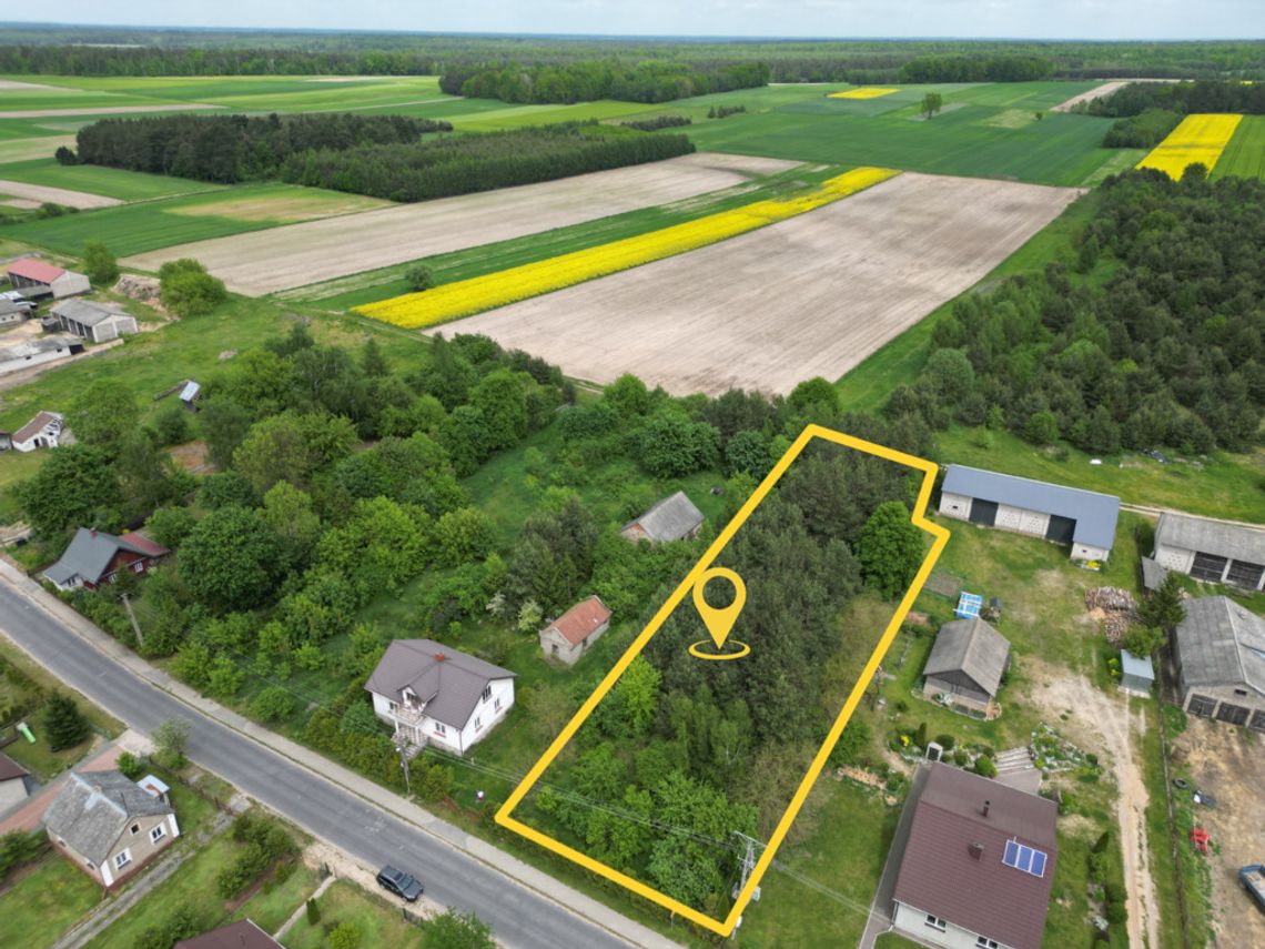 Działka Siedliskowa w Ruskowie 2791 m2