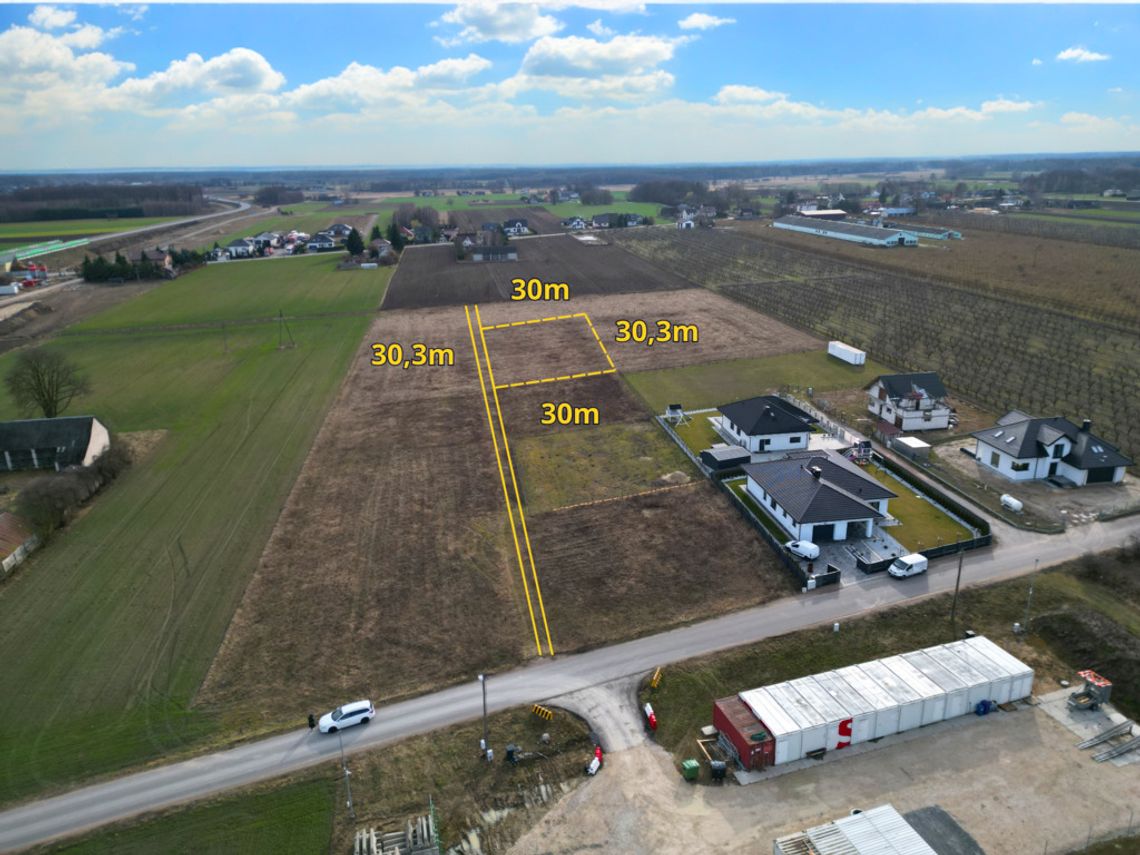 Działka w Tuliłowie gm. Międzyrzec Podlaski