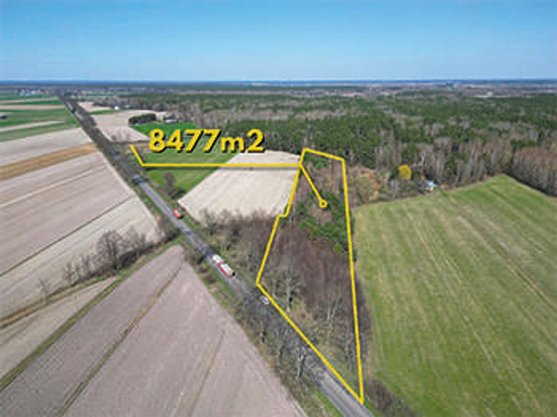 Działka z możliwością zabudowy w Tucznej