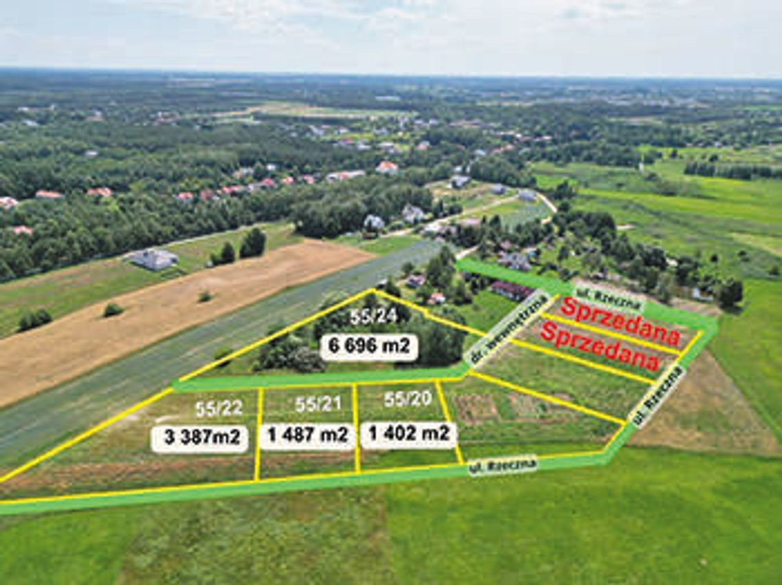 Działki budowlane Grabanów, 100 zł/m2 Działki budowlane Grabanów, 100 zł/m2