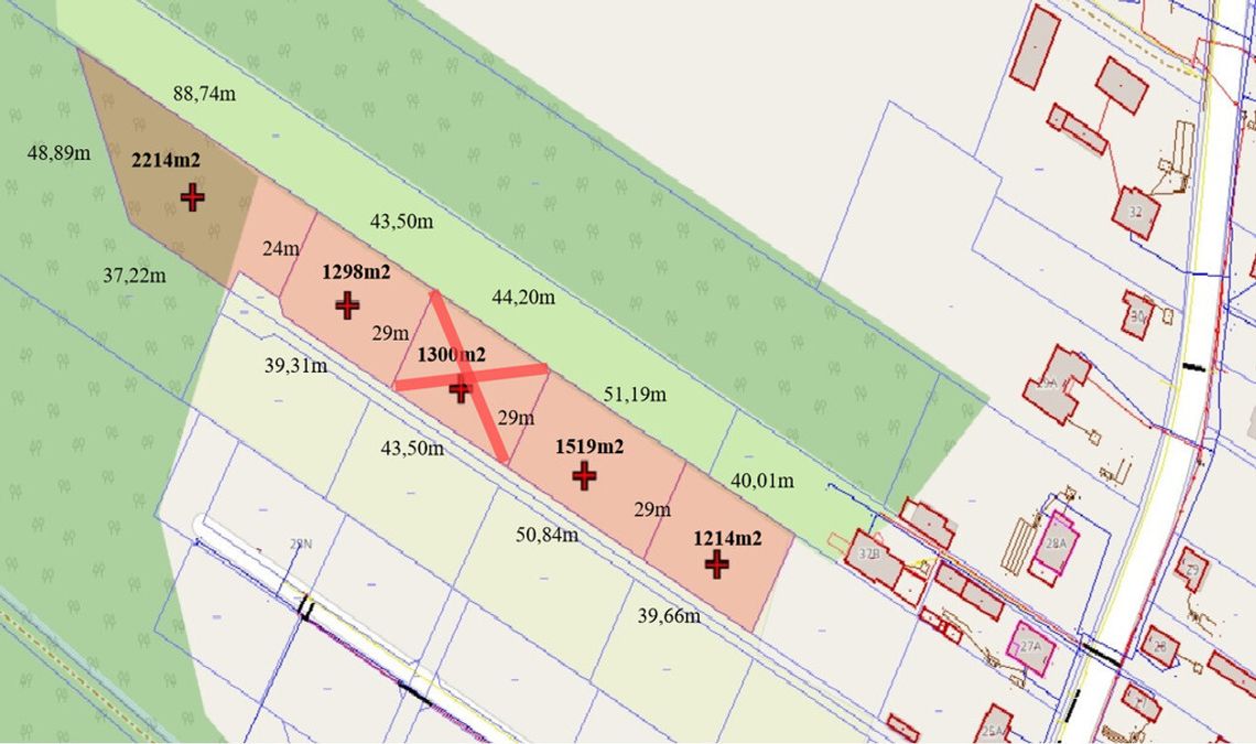 Działki pod zabudowę i usługi w otoczeniu lasu!