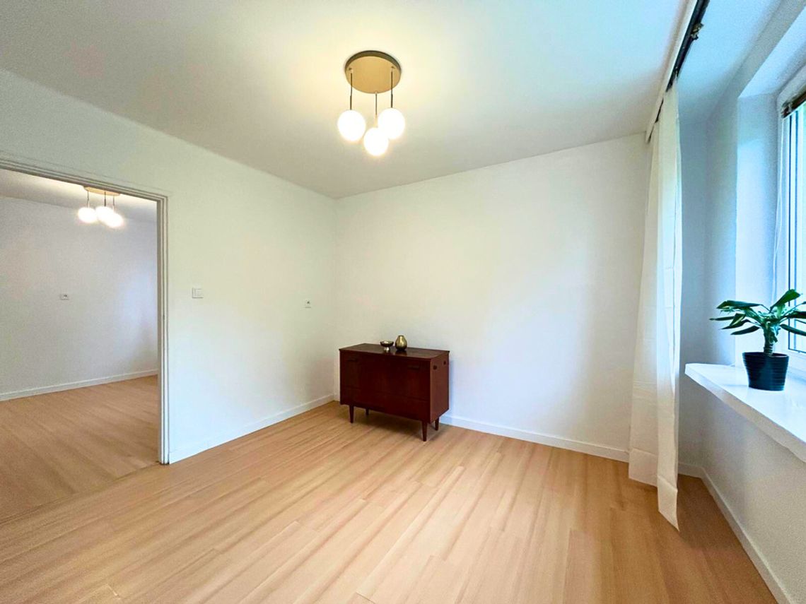 Mieszkanie 2 pokojowe na parterze + ogród