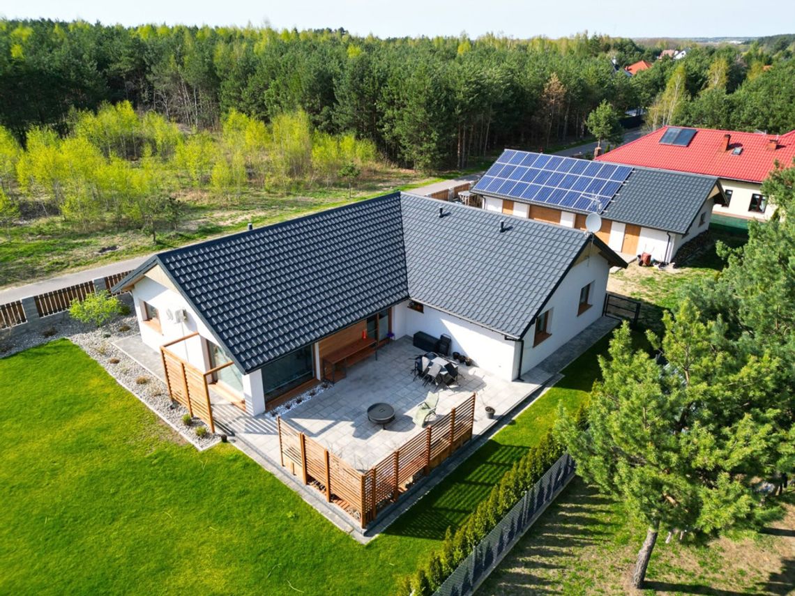 Nowoczesny, energooszczędny dom - Czosnówka
