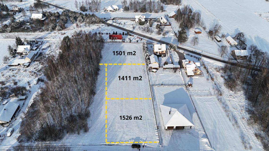 Sprzedaż 3 działek – Ogrodniki, gm. Biała Podlaska