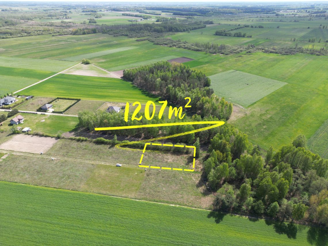 Urokliwa działka budowlana Zaberbecze