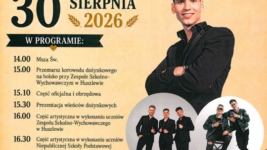 Dożynki gminno-parafialne w Huszlewie