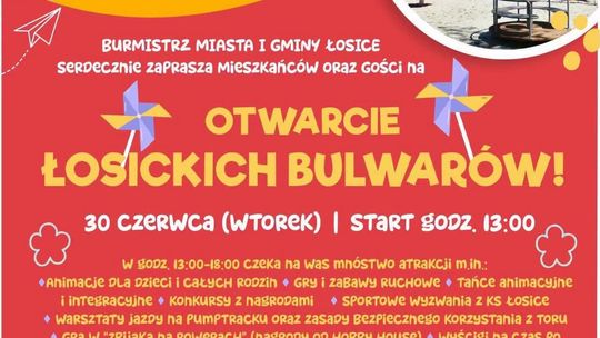 Otwarcie łosickich bulwarów