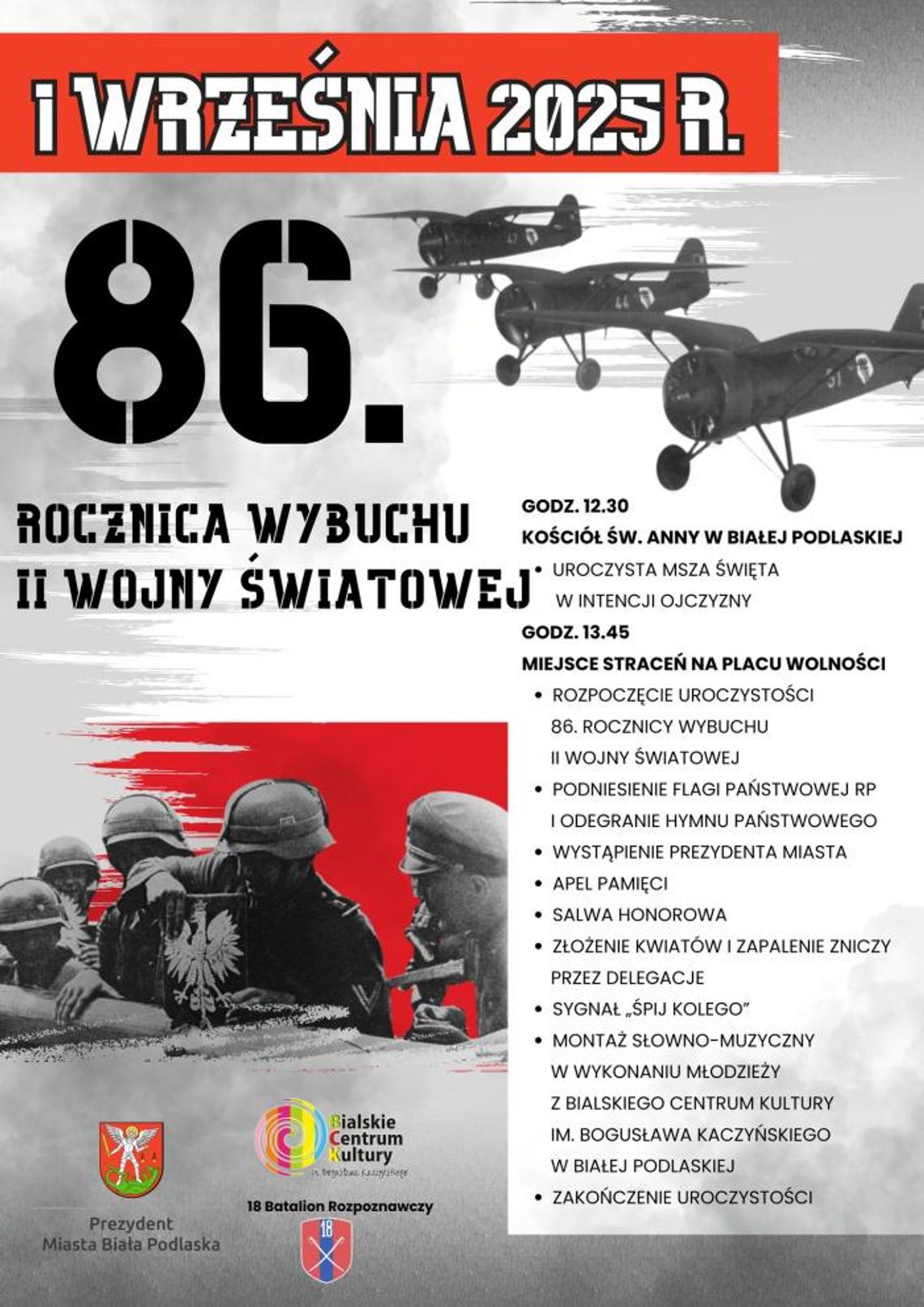 86. rocznica wybuchu II wojny światowej