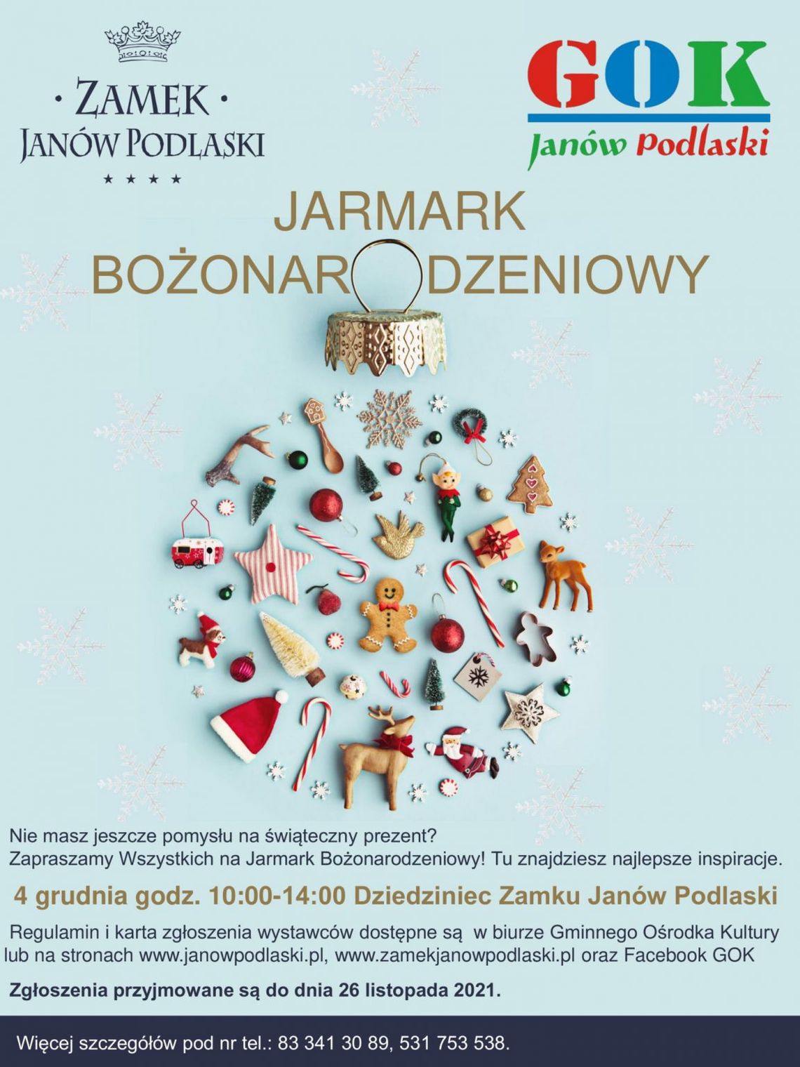 Jarmark bożonarodzeniowy w Janowie Podlaskim