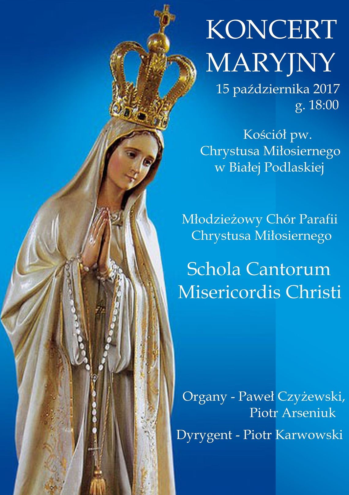 Koncert Maryjny w parafii Chrystusa Miłosiernego