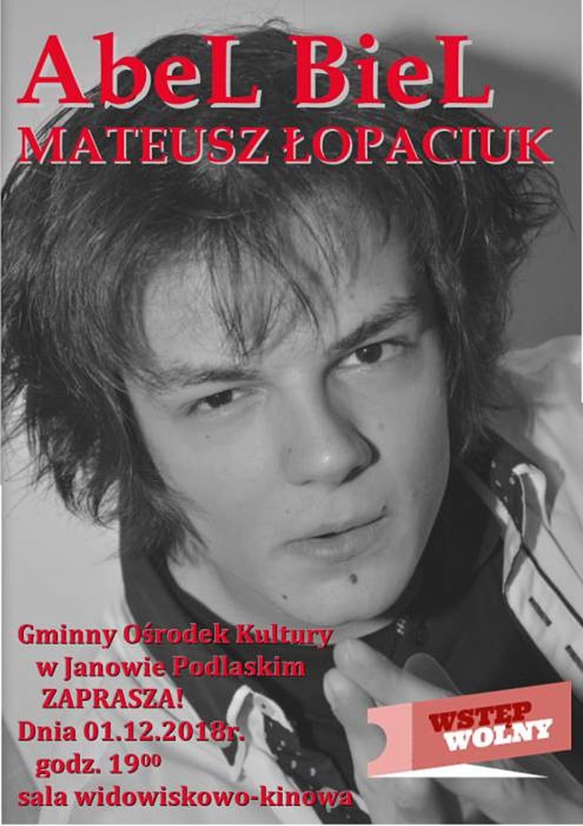 Koncert Mateusza Łopaciuka